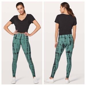 Lululemon Wunder Under Hi-Rise Tight *Shibori Full-On Luxtreme 28" Sz 8